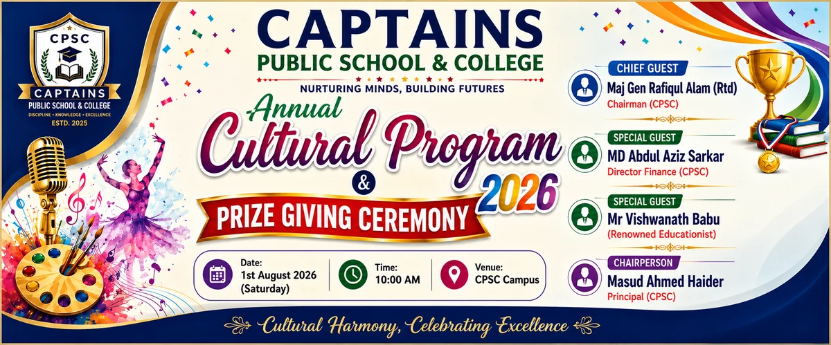 Annual Cultural Program and Prize Giving Ceremony - 2026